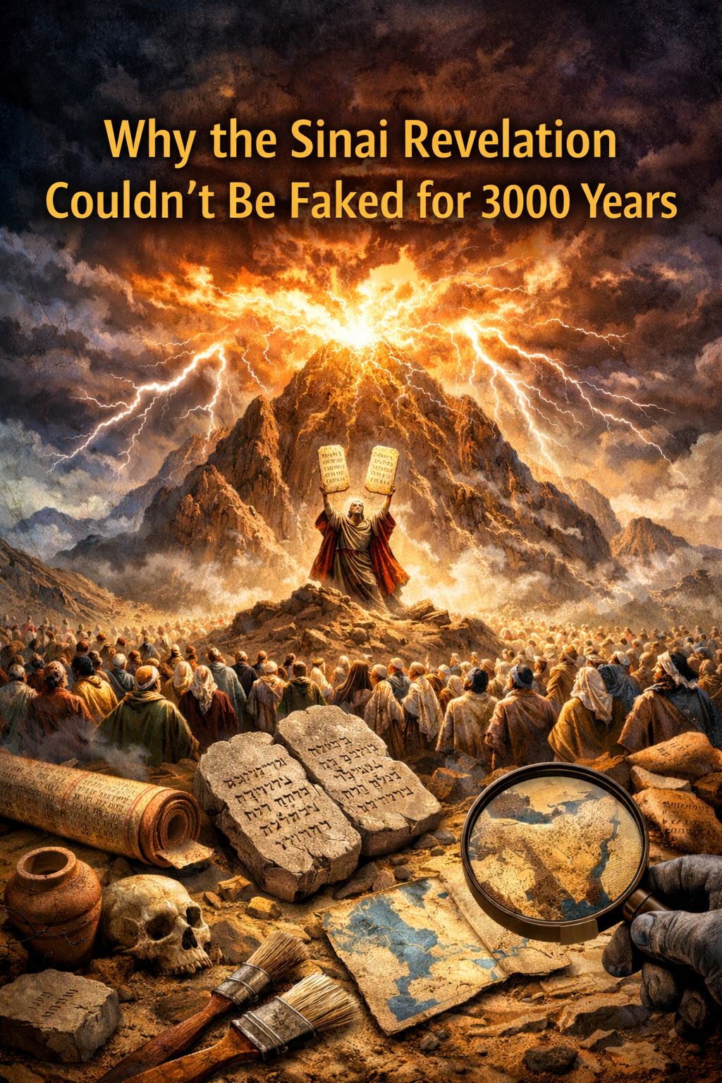 Debunking Anti Jewish History Scams: Why the Sinai Revelation Couldn’t Be Faked for 3000 Years